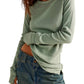 Free People - Care Honey B Crew Neck Top