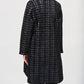 Joseph Ribkoff - Bohemian Windowpane Blend Coat