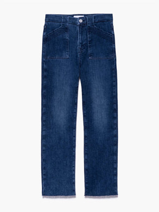 Moldura - Calça Jeans Trapunto Alta Reta
