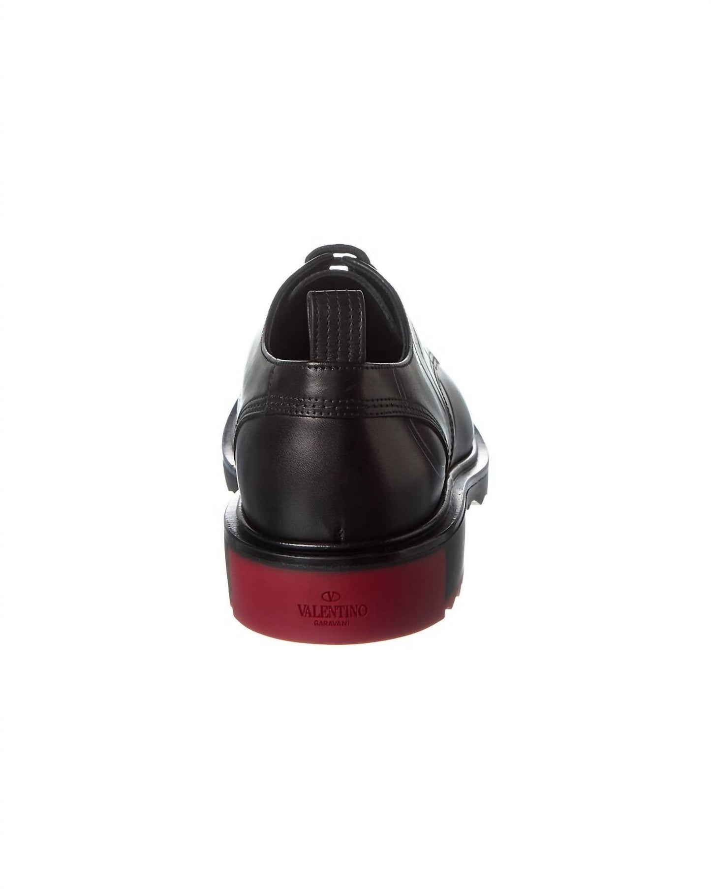 Valentino Garavani - Men's V Logo Calf Leather Derby Dress Shoes