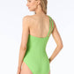Michael Kors - Zip Front One Pieces Swimsuit