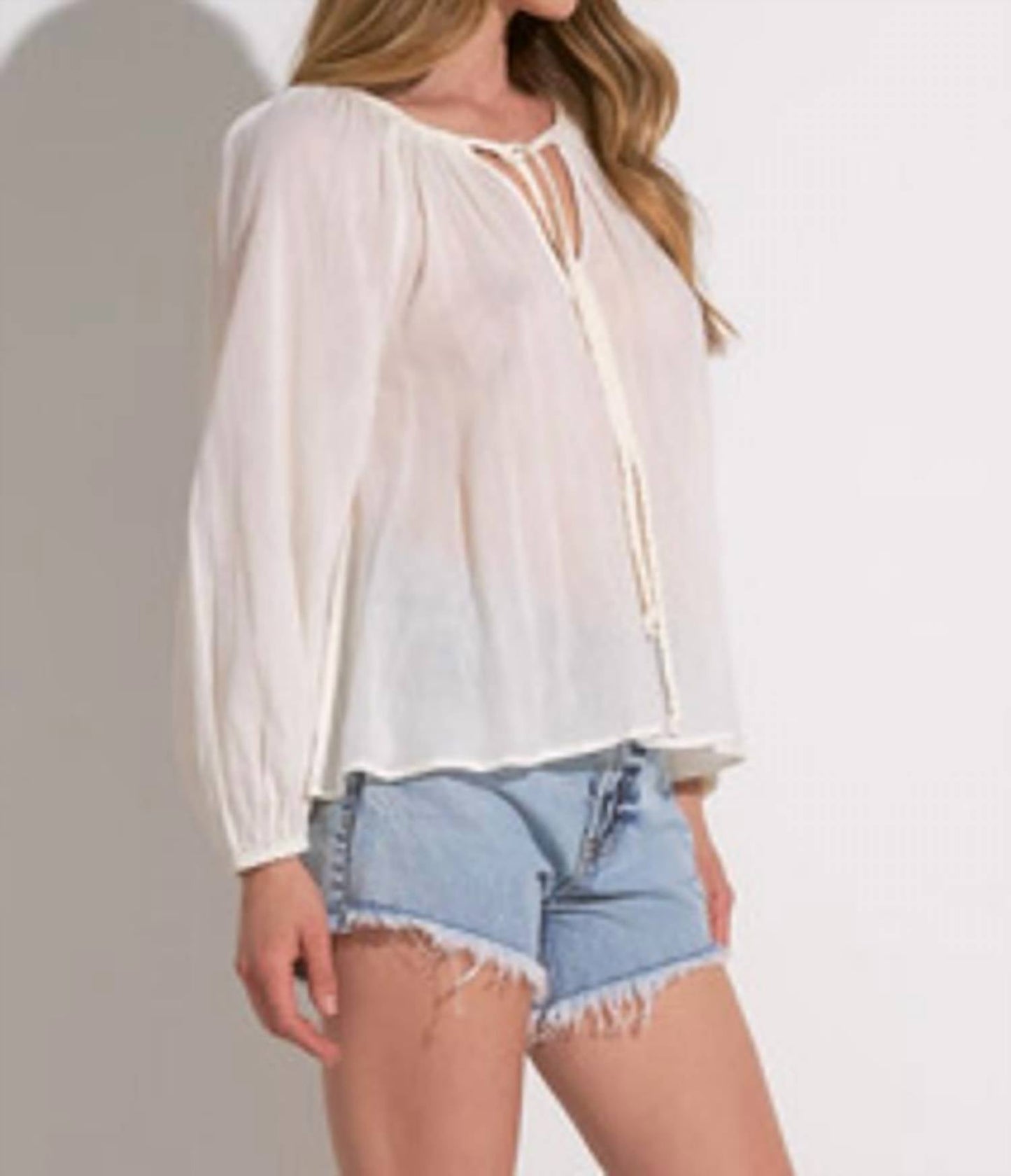 Elan - Felicity Long Sleeve Top