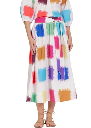 Livro - Lou A-line Midi Skirt