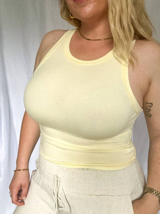 Le Lis - Regata feminina com nervuras e costura costeira