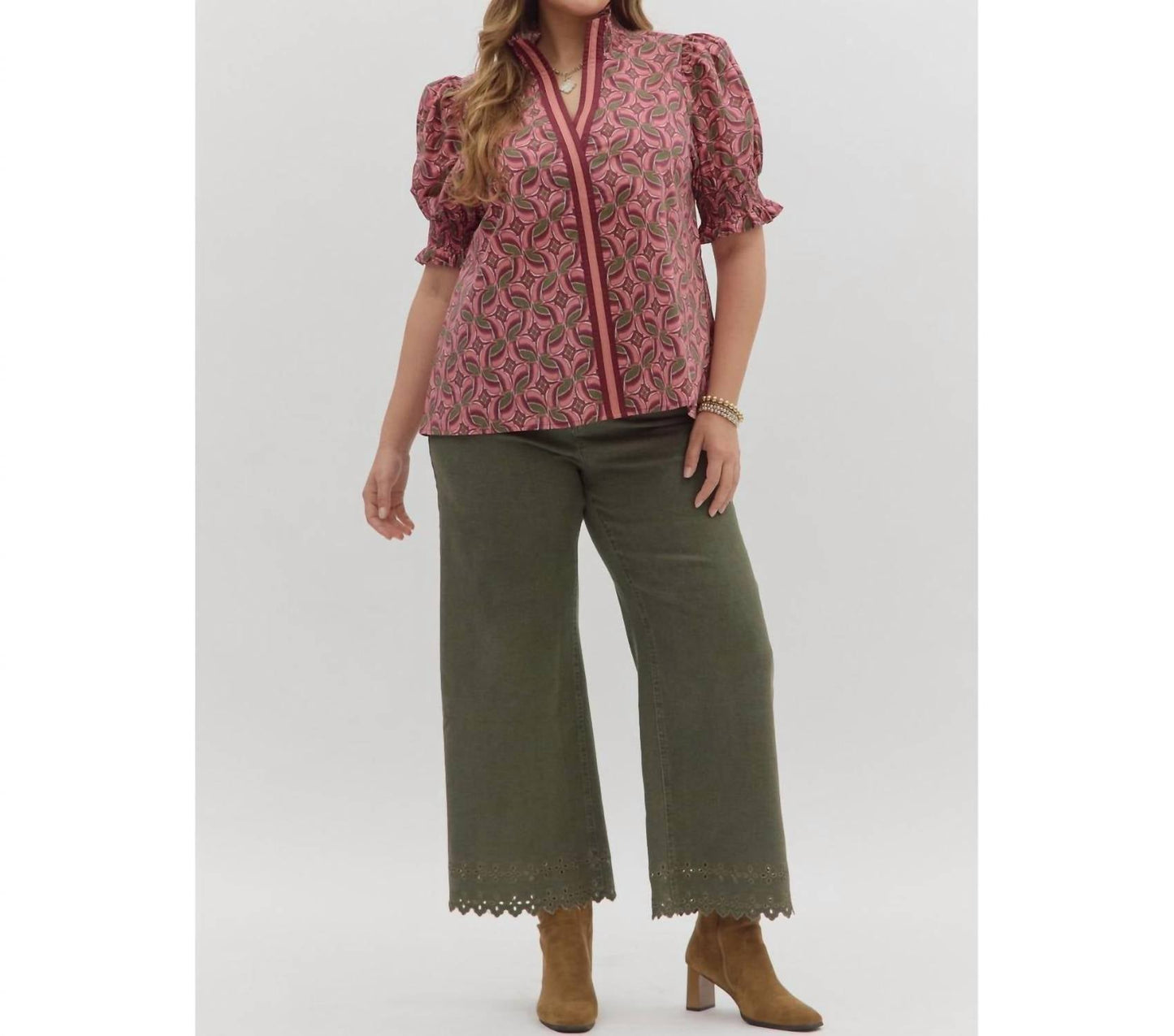 Entro - Rachel Short Sleeve Top