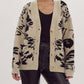 Entro - Trying Your Best Floral Cardigan