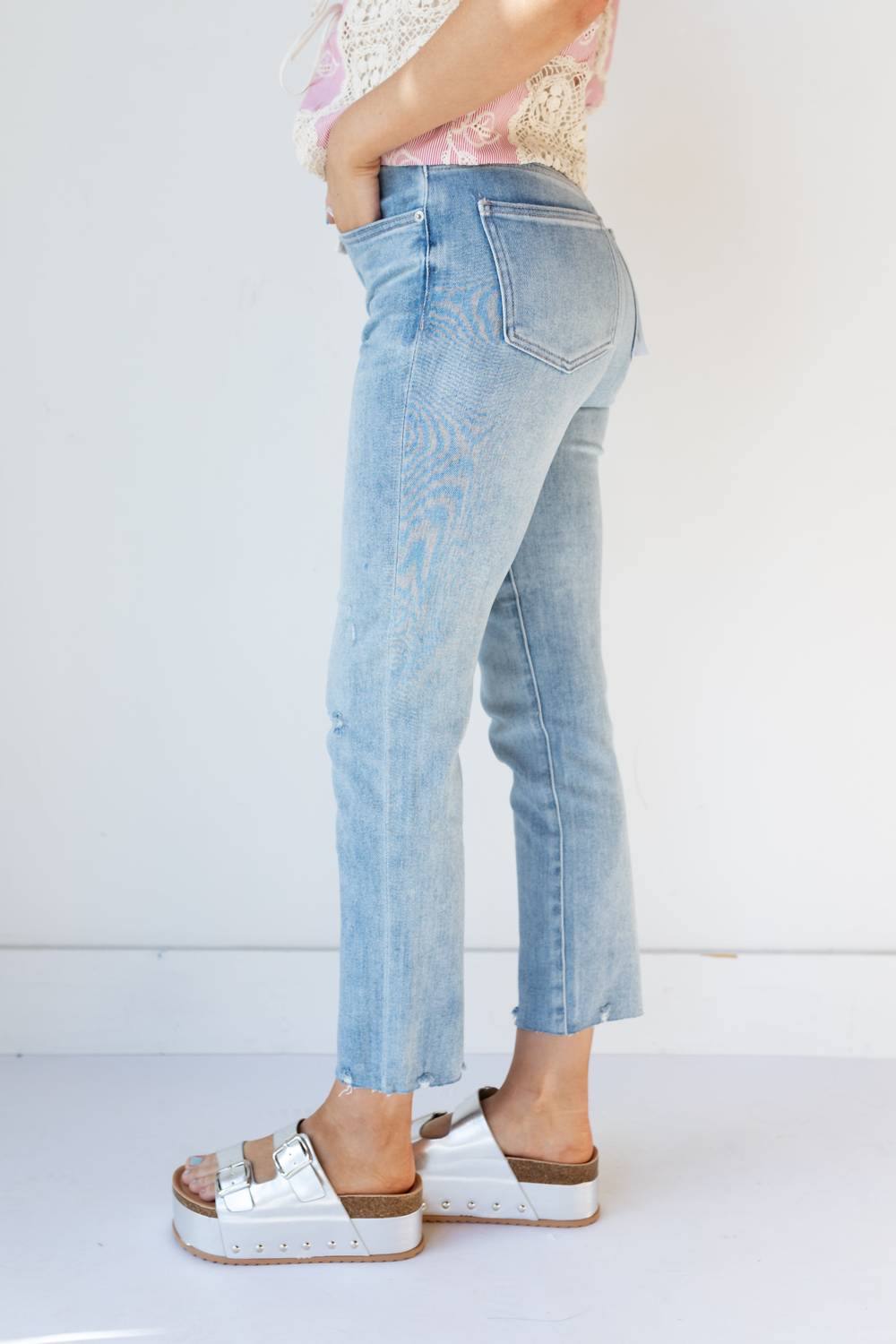 Pistola - Monroe High Rise Crop Jeans