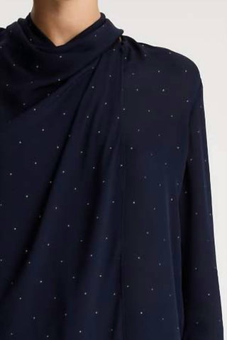 A.L.C. - Luna Embellished Silk Top