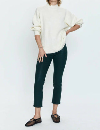 Pistola - Calça jeans curta Monroe de cintura alta Cigarette