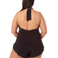 Magicsuit - Plus Size Bianca Swim Romper One Piece Swimsuit