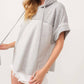 Ces Femme - Kara Raw Edge Hoodie