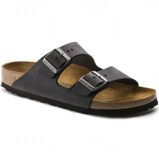 Birkenstock - Sandália Arizona de couro oleado unissex