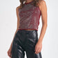 Elan - Rhinestone Tank Top