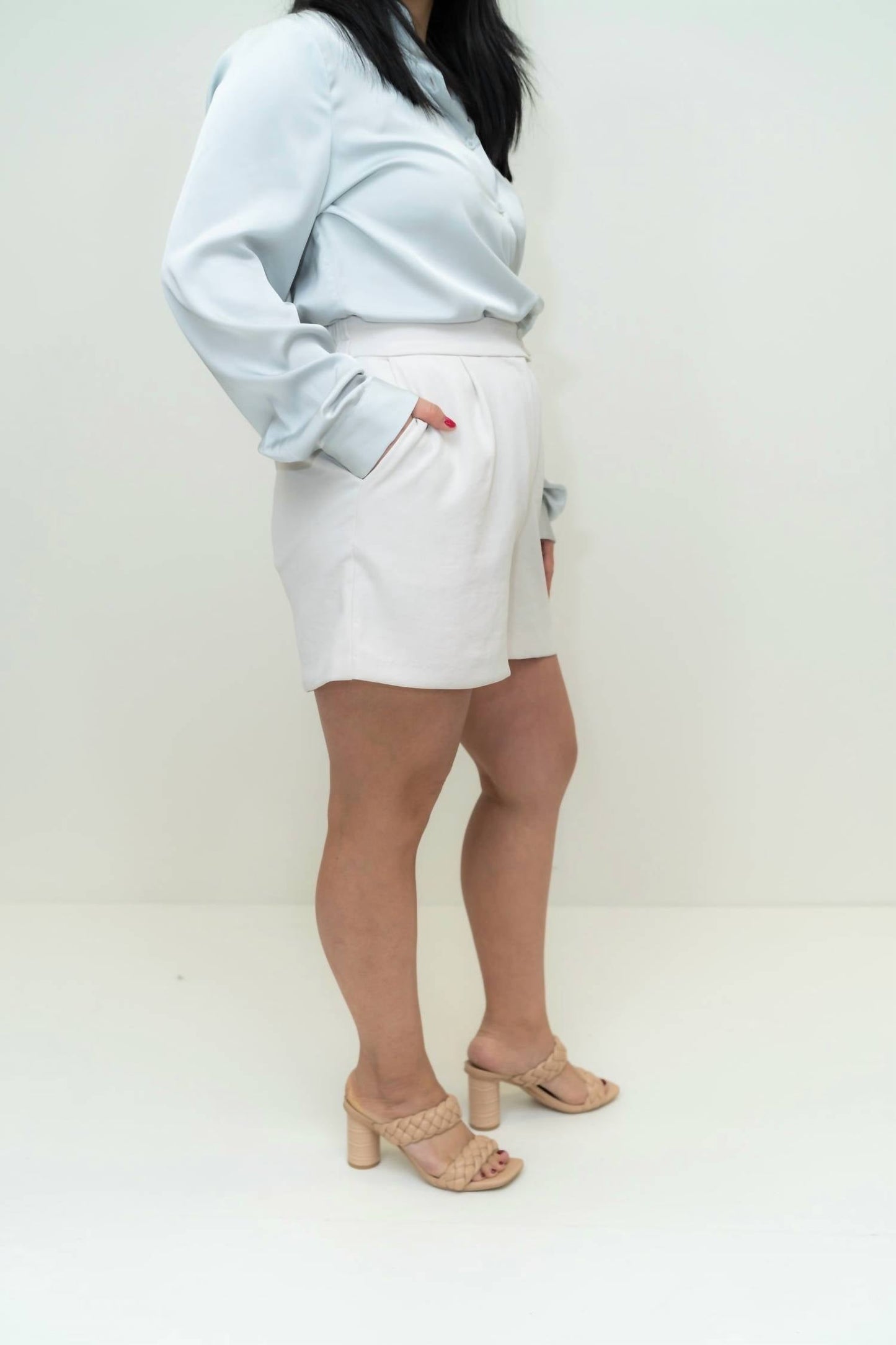 Skies Are Blue - Sienna Eco-friendly Tailored Shorts
