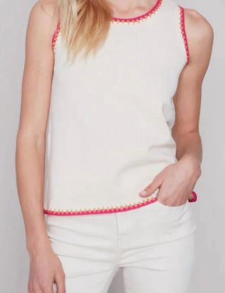 Charlie B - Crew Neck Knit Cami