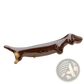Dachshund Ceramic Chopstick Rest Set of 4