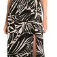 Elan - Tie Back Print Maxi Dress
