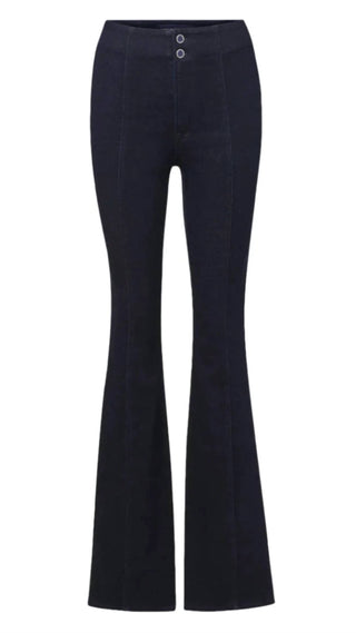 Veronica Beard - Calça jeans skinny flare Beverly de cintura alta