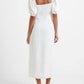 French Connection - Afina Verona Ruched Midi Dress
