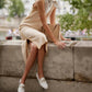 Varley - Aoife Knit Midi Dress