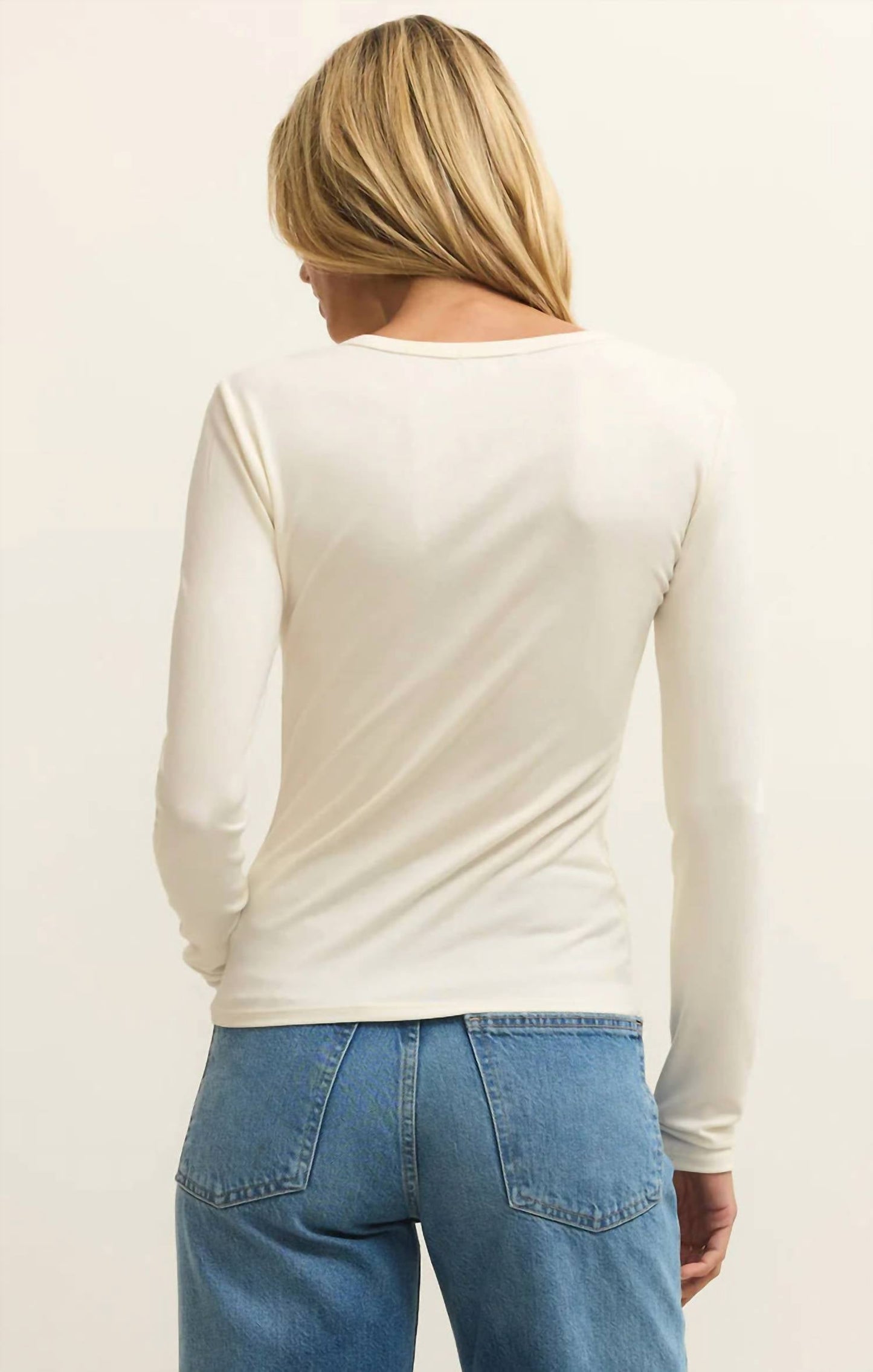 Z Supply - Second Skin Crew Long Sleeve Top
