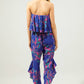Sugarlips - Rayanne Lanah Strapless Ruffle Jumpsuit