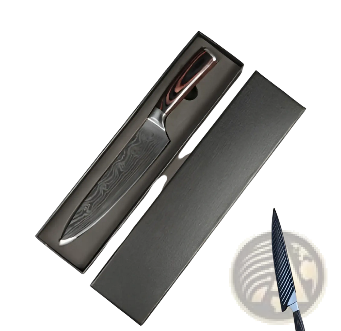 Damascus Chef Knife 8 Inch Stainless Steel Slicing Tool