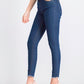 Calça jeans skinny de cintura alta Tinseltown Juniors, azul escuro, tamanho 3