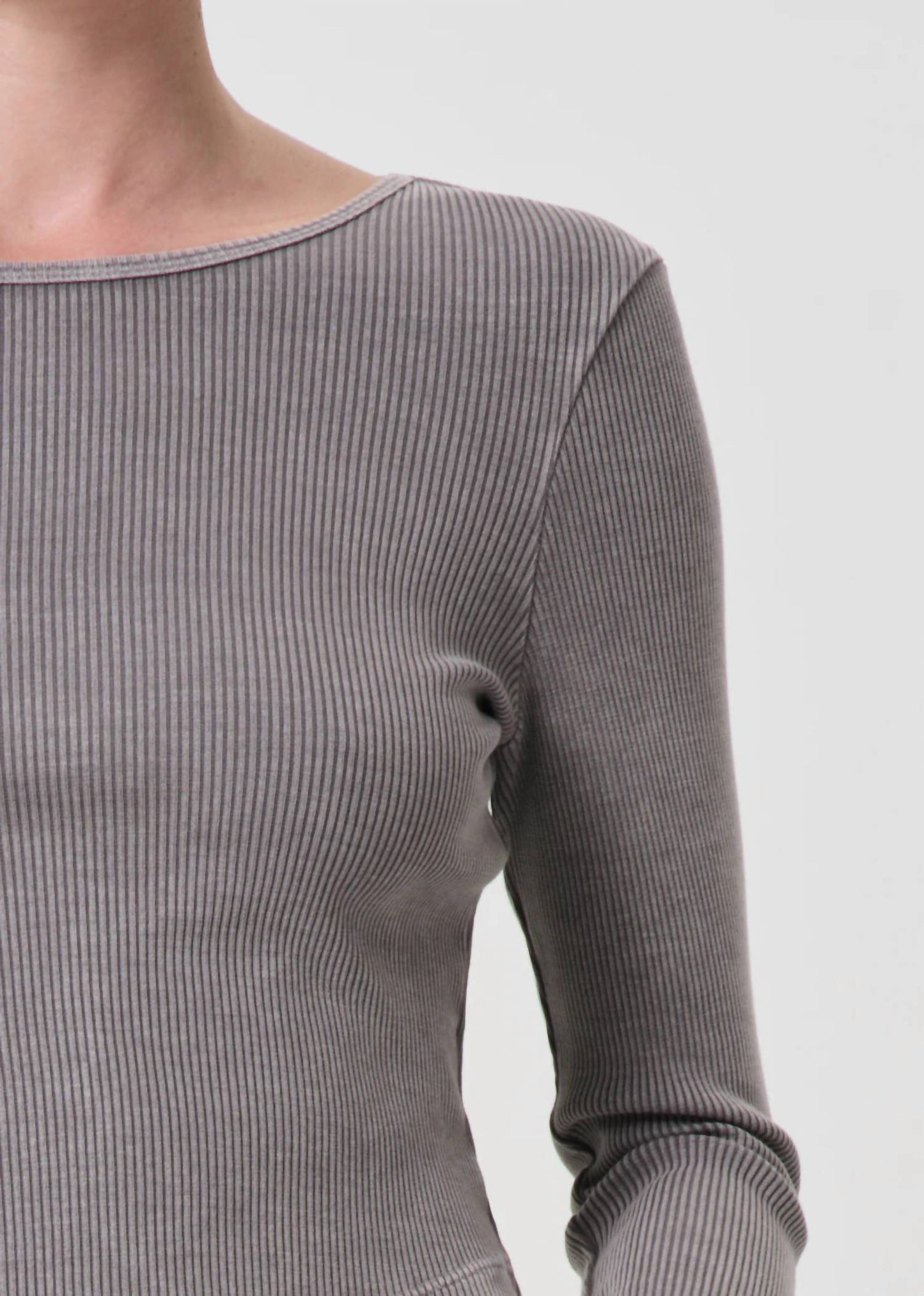 Agolde - Camiseta Manga Longa Nova