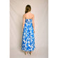 Dress Forum - Mykonos Strapless Contrast Binding Maxi Dress