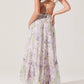 Astr - Primrose Floral Strappy Back Maxi Dress