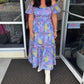 &Merci - Floral Puff Sleeve Midi Dress