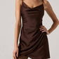 Astr - Jenness Satin Mini Dress