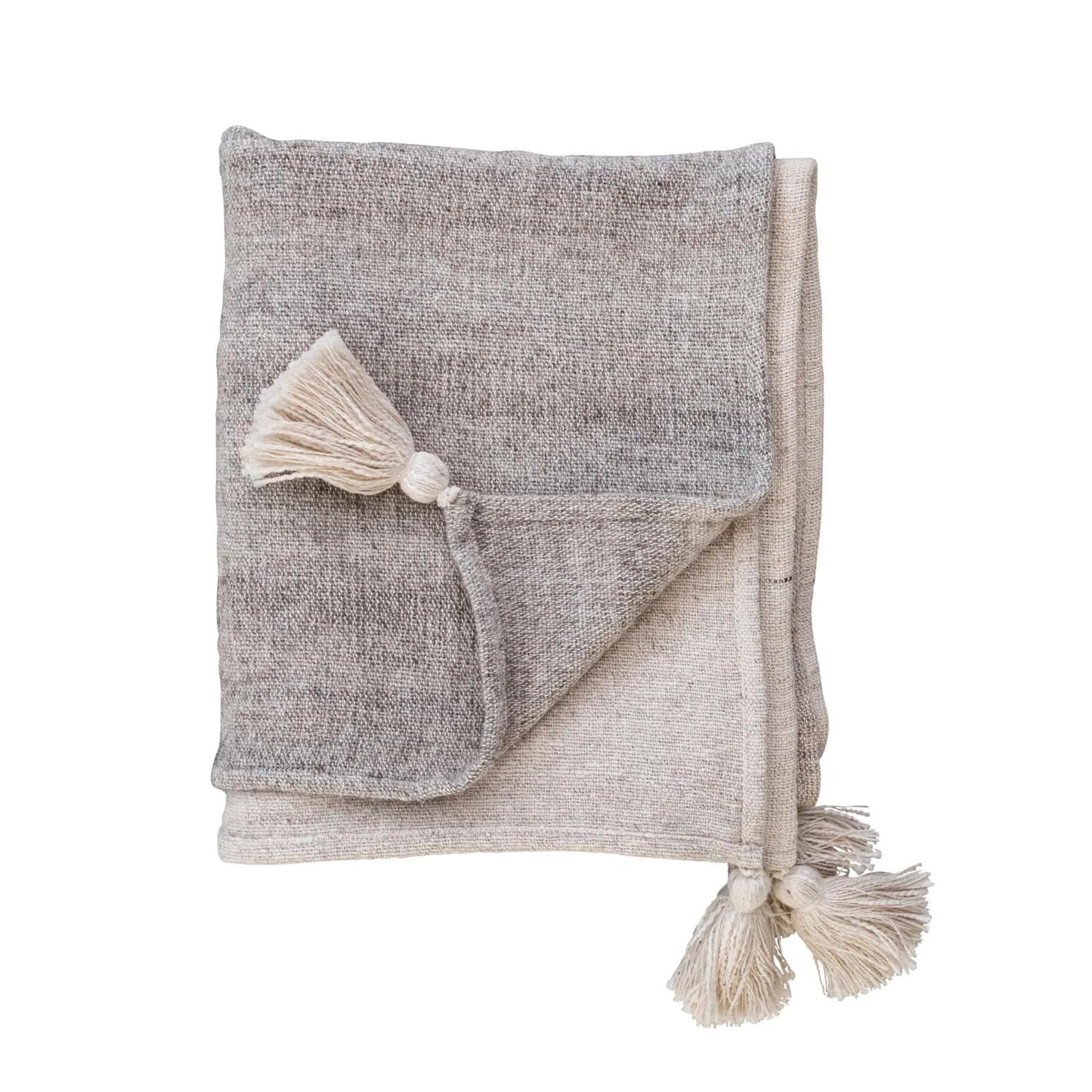 Creative Co-Op - Patchwork Throw Blanket