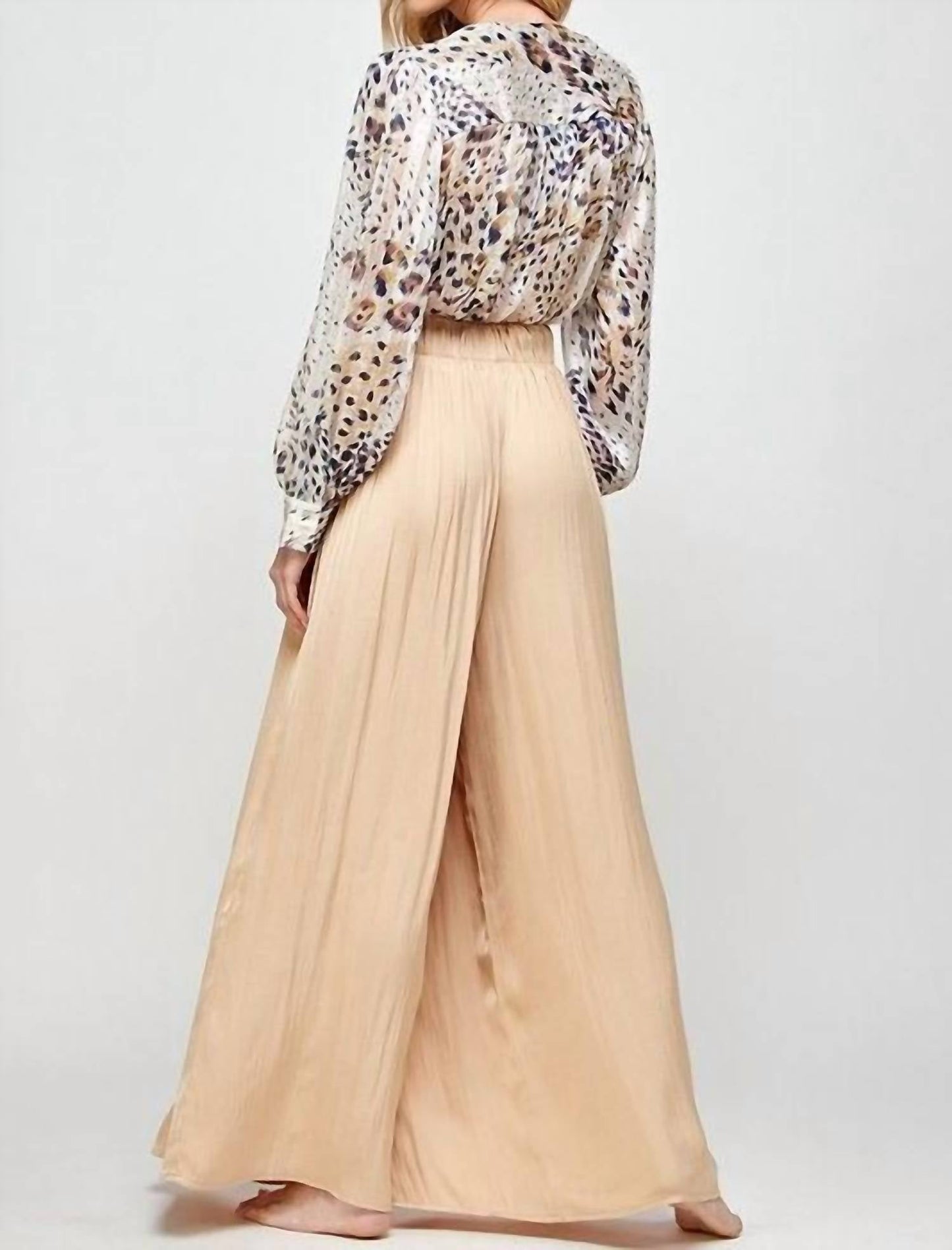 Luxy Usa - Sheer Leopard Print Bodysuit