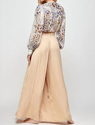 Luxy Usa - Body transparente com estampa de leopardo