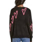 Elan - Heart Crewneck Sweater