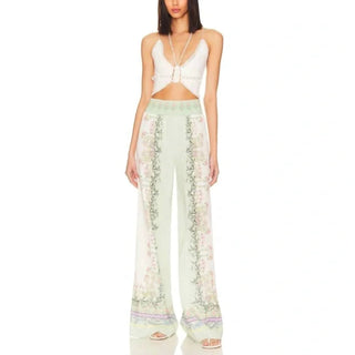 Alice + Olivia - Calças largas Alabama Palazzo