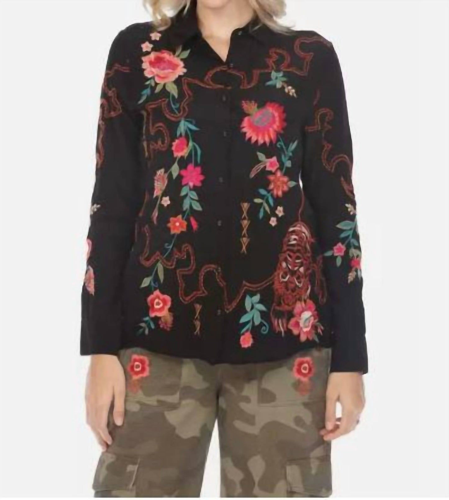 Johnny Was - Nylah Button Down Longsleeves