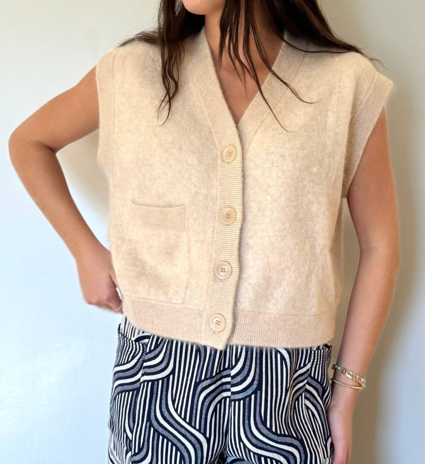 Crush - Brushed Palm Cardigan