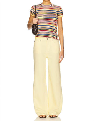 Pistola - Calça Palazzo de cintura baixa Jadyn com perna larga