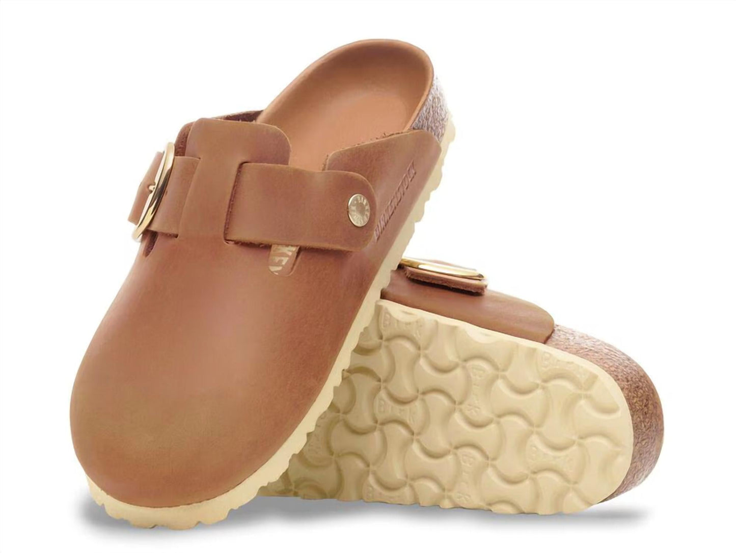 Birkenstock - Women's Boston Big Buckle Leather Clog