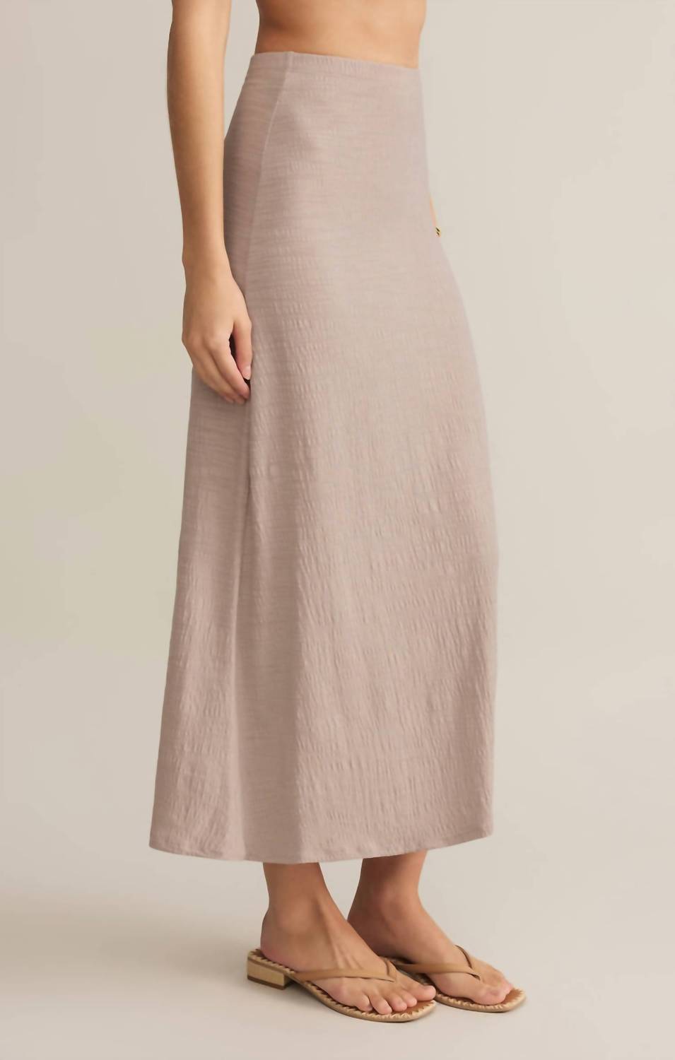 Z Supply - Women's Delavine Textured Midi Skirt