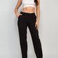 A.C.G. Los Angeles - Mid Rise Dressy Pants With Pockets On Sides