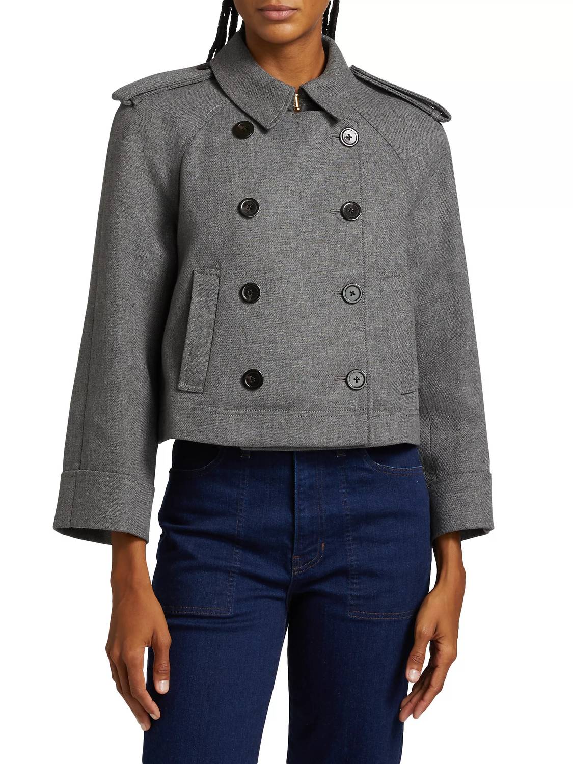Veronica Beard - Cropped Conneley Trench Jacket