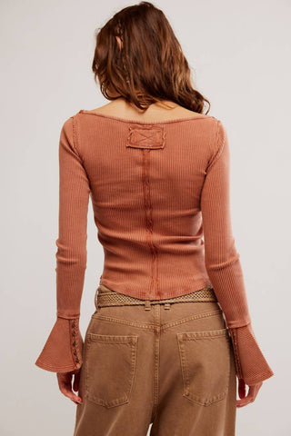 Free People - Blusa em camadas Soul Sister