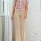 Entro - Carynn Animal Print Short-sleeve Knit Cardigan