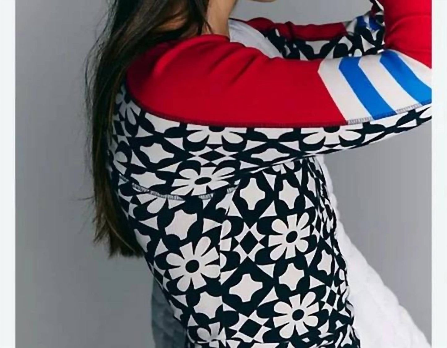 Free People - Women's Kick Off Printed Layer Top