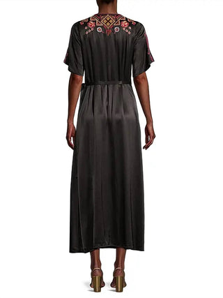 Johnny Was - Vestido envelope feminino Lilith