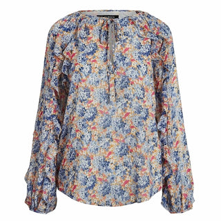 Ralph Lauren - Blusa Floral Crinkled Georgette
